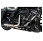 Preview: Zard - ohne Zulassung Decat Racing 2-1 head pipes. Titanium ClubStyle - für Harley-Davidson® 17-24 Touring, CVO Auspuffanlage Auspuff