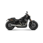 Preview: Zard - M8 Softail 2-1 Short Cone exhaust system. Plain ClubStyle - für Harley-Davidson® 21-23 Softail (Excl. FLSB, FLHC, FXFBS, Breakout) Auspuffanlage Auspuff