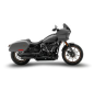 Preview: Zard -M8 Softail 2-2 slip-on muffler set. Matte black - für Harley-Davidson® 18-24 Softail Standard, Low Rider S, Low Rider ST, Street Bob 114 Auspuffanlage Auspuff