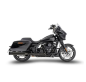 Preview: Zard - Slip-On mufflers set. Black-chrome Stainless - für Harley-Davidson® 17-24 FLT/Touring  Auspuffanlage Auspuff