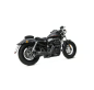 Preview: Zard - Sport 2-1 exhaust XL Sportster. Black ClubStyle - für Harley-Davidson® 14-16 XL883/1200 Sportster Auspuffanlage Auspuff