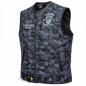 Preview: Choppers n Partys Lederweste Camo Grau Leder  Biker, Bikerweste, Kutte