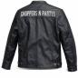 Preview: Choppers n Partys Lederjacke gelocht Echtes Leder Biker