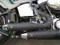 Preview: MCJ - 2 in 2 Big Short, in Schwarz oder Chrom, mit Krümmer, Hitzeschutz (mit oder ohne Löcher), Halterungen und  Endkappen wählbar - DYNA 1690 Model 2017 (STREET BOB - LOW RIDER)