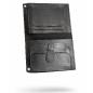 Preview: CnP Choppers n Partys Wallet Geldbeutel Schwarz Echtes Leder mit CnP Logo