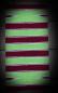 Preview: Mexican Serape Decke  Roll-up Blanket with  Leather Belts mit Ledergürtel in verschiedene Farben Chicano Decke Harley Davidson
