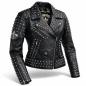 Preview: CnP Punk Leatherjacket - Choppers n Partys Punk Lederjacke