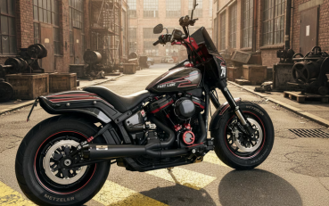 Malparidos  2-1 exhaust system in Stainless steel. Polished finish - für Harley Davidson 86-99 Evo Softail; 88-94 FXR models (NU) Auspuffanlage ECE-Typgenehmigung