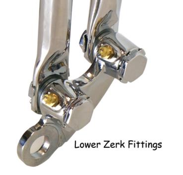 Springergabel - HARDBODY SPRINGER IM ANTIKE STIL – CHROM – 18"  - Harley Davidson