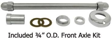 Springergabel - HARDBODY WIDE STYLE GENERATION II SPRINGER – CHROM – 28" - Harley Davidson