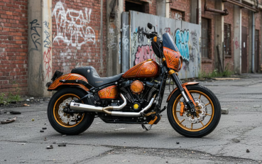 Malparidos  2-1 exhaust system in Titanium - für Harley Davidson M8 Softail - 2018 - 2024 EURO4 Euro5 Auspuffanlage ECE-Typgenehmigung