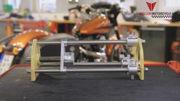 Federbeinpresse für Montage Tieferleger