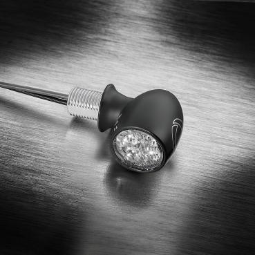 Atto® WL - LED Mini Positionslicht, schwarz, vorne beidseitig
