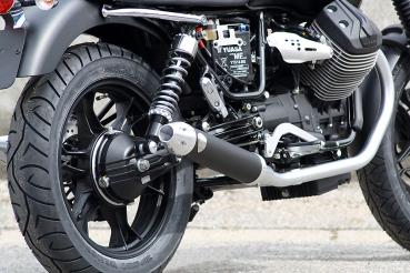 PENZL AUSPUFFANLAGE FÜR - Moto Guzzi® - Naked Bike - V7 Racer -  Baujahr 2014 bis 2015 - nur mit manuelle Steuerung