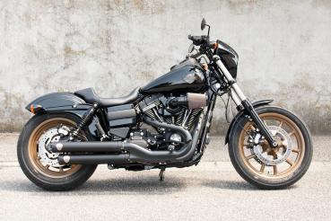 PENZL AUSPUFFANLAGE FÜR - Harley-Davidson - Dyna Low Rider S (FXDLS) - Motor TC110 - Baujahr 2010 - 2017  - mit manuelle Steuerung oder Elektronische Steuerung