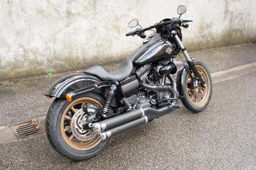 PENZL AUSPUFFANLAGE FÜR - Harley-Davidson - Dyna Low Rider S (FXDLS) - Motor TC110 - Baujahr 2010 - 2017  - mit manuelle Steuerung oder Elektronische Steuerung