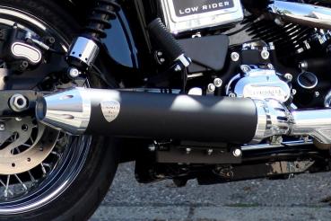 PENZL AUSPUFFANLAGE FÜR - Harley-Davidson - Dyna Low Rider 2in1 (FXDL) - Motor TC103 - Baujahr 2014 bis 2016 - nur mit manuelle Steuerung