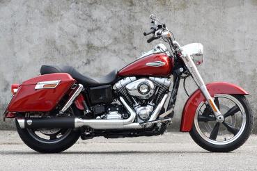 PENZL AUSPUFFANLAGE FÜR - Harley-Davidson - Dyna Switchback (FLD) - Motor TC103 - Baujahr 2012 bis 2016 - nur mit manuelle Steuerung