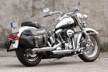PENZL AUSPUFFANLAGE FÜR - Harley-Davidson - Softail Heritage Classic (FLSTC) - Motor Evolution/TC88/TC96/TC103 - Baujahr 1984 bis 2017