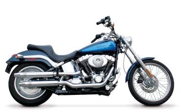 PENZL AUSPUFFANLAGE FÜR - Harley-Davidson - Fat Boy (FLSTF) - Motor Evolution/TC88/TC96/TC103 - Baujahr 1984 bis 2017