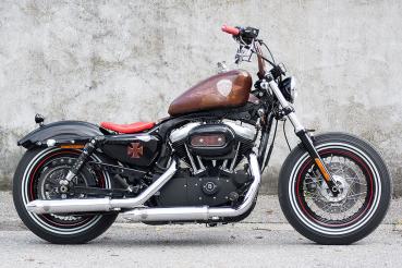 PENZL AUSPUFFANLAGE FÜR - Harley-Davidson - 883 Standard (XL883)  - Motor 883 - Baujahr 1986 bis 2003 - nur mit manuelle Steuerung