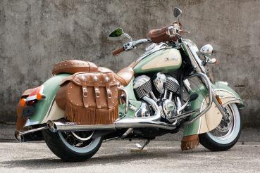 PENZL AUSPUFFANLAGE FÜR - Indian® - Bagger - Chieftain Elite - Baujahr 2015 bis 2020 - mit elektronische Steuerung - Durchmesser 100Ø