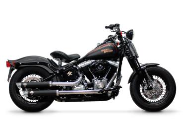 PENZL AUSPUFFANLAGE FÜR - Harley-Davidson - Softail Blackline (FXS) - Motor TC96 - Baujahr 2007 bis 2011