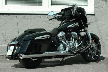 PENZL AUSPUFFANLAGE FÜR - Indian® - Bagger - Chieftain Elite - Baujahr 2015 bis 2020 - mit elektronische Steuerung - Durchmesser 100Ø
