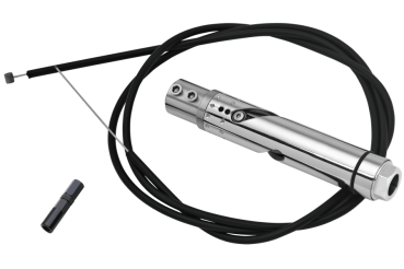 Innenliegender Gaszug