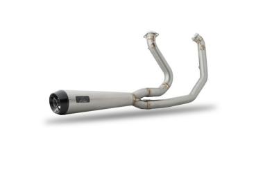 Malparidos  2-1 exhaust system in Titanium - für Harley Davidson M8 Softail - 2018 - 2024 EURO4 Euro5 Auspuffanlage ECE-Typgenehmigung