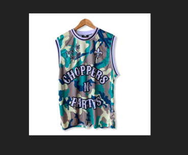 CnP Choppers n Partys Basketball Trikot Camouflage