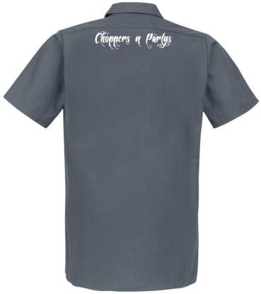 Choppers n Partys Grey for 14  Hemd