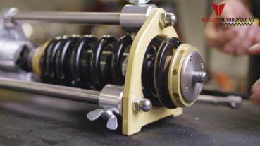 Federbeinpresse für Montage Tieferleger