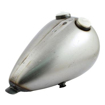Rebel Gas Tank, 2.2 Gallon. Dual Gas Cap Bobber Style - Tank für Harley-Davidson® Universal