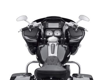 Chizeled Lo Lenker chrom Harley-Davidson® für FLTRX und FLTRXS Modelle von 2015–2023
