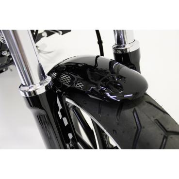 Cult-Werk Frontfender ''Custom V2''. glänzend schwarz – 13-17 (NU) FXSB Breakout; 18-19 FXBR (NU) Breakout 107; 18-22 (NU) FXBRS Breakout 114; 23-24 FXBR Breakout 117