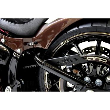 Cult-Werk oben Riemenschutz. schwarz – 08-17 Softail (NU)