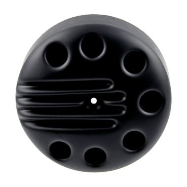 Cult-Werk Luftfilter Abdeckung. Slotted – 16-22 XL Sportster with stock round air cleaner