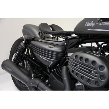 Cult-Werk ''Bobber'' Seitenabdeckung set. mattschwarz – 04-13 XL Sportster (NU)