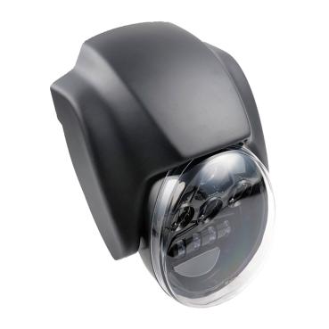 Cult-Werk LED headlamp Set. Night Rod style. mattschwarz – 13-17 Softail FXSB Breakout (NU)