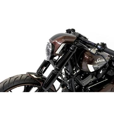 Cult-Werk LED headlamp Set. Night Rod style. mattschwarz – 13-17 Softail FXSB Breakout (NU)