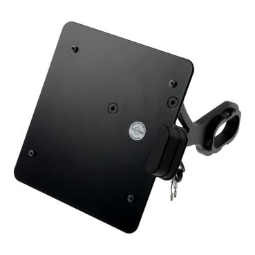 Cult-Werk seitlicher Kennzeichenhalter, schwarz. Germany – 18-26 Softail (excl