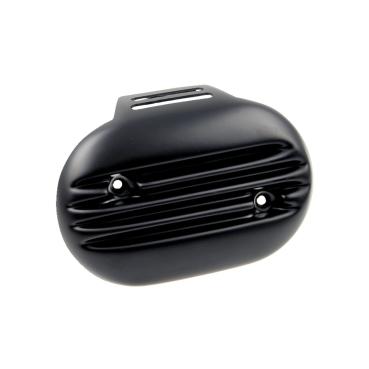 Cult-Werk Luftfilter Abdeckung Racing. mattschwarz – 18-24 Softail; 18-25 FLT/Touring