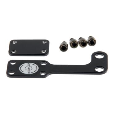 Cult-Werk ignition coil relocation Halterung Set. schwarz – 06-22 XL Sportster (NU)