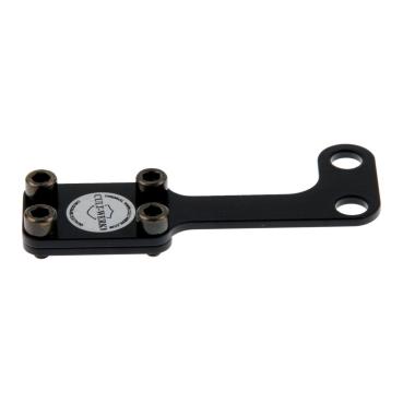 Cult-Werk ignition coil relocation Halterung Set. schwarz – 06-22 XL Sportster (NU)