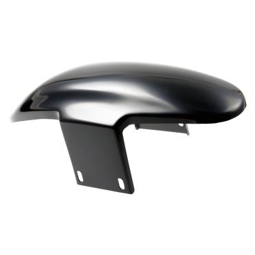 Cult-Werk ''Custom V1'' Frontfender, 19". glänzend schwarz – 14-25 (NU) FLT/Touring (excl