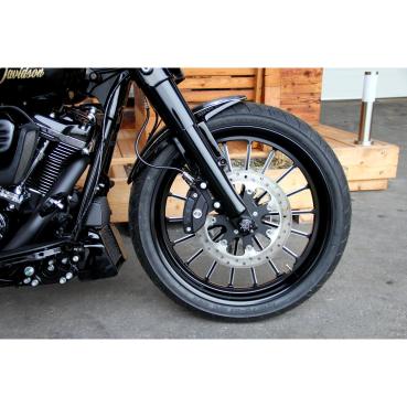 Cult-Werk, ''Custom V2'' front fender, 19". Matte black