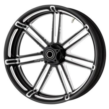 Arlen Ness, rim 7-valve 3.50 x 21. Front. Black