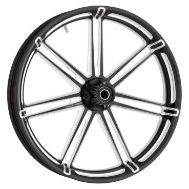 Arlen Ness, rim 7-valve 3.50 x 23. Front. Black