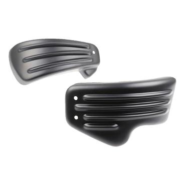 Cult-Werk Seitenabdeckung set ''Racing''. mattschwarz – 18-24 Softail with air ride systems